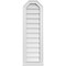 Ekena Millwork Octagonal Top Surface Mount PVC Gable Vent w/ 2"W x 2"P Brickmould Sill Frame, 12"W x 38"H GVPOT12X3803SN - alternate 1